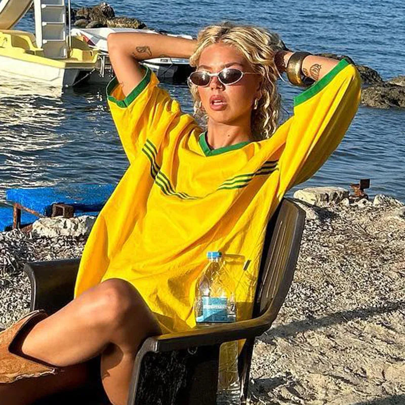 365Cool® -OVERSIZED BRAZIL T-SHIRT-