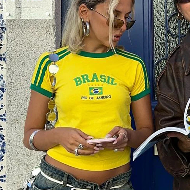 365Cool® -VINTAGE BRAZIL CROP TOP-