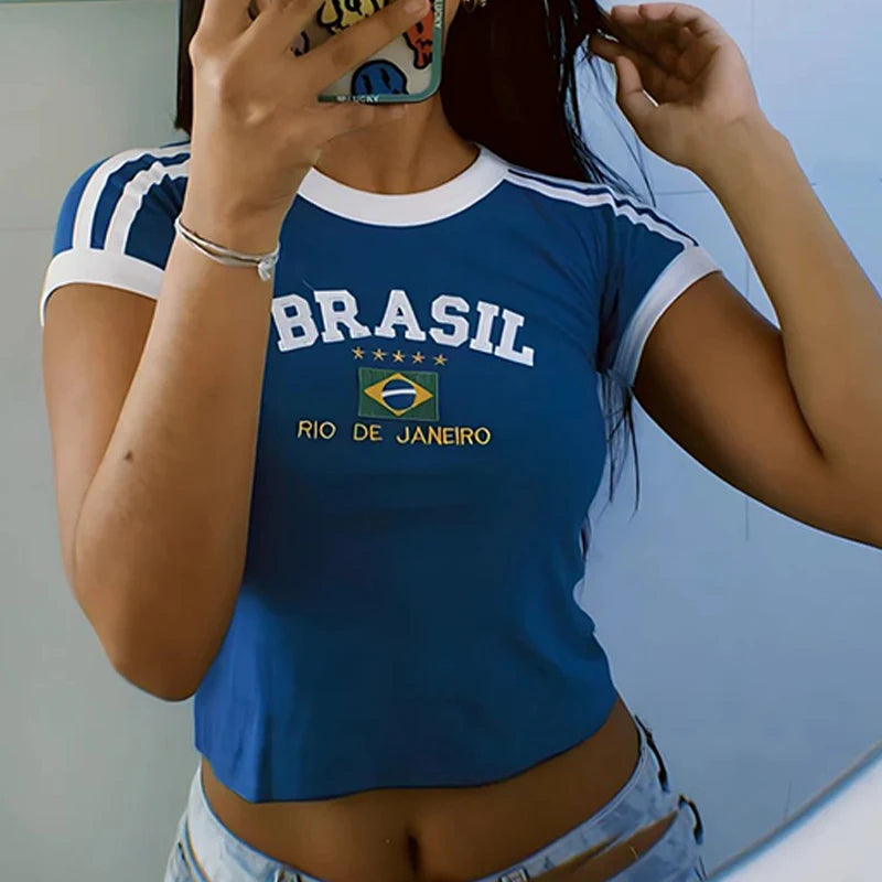 365Cool® -VINTAGE BRAZIL CROP TOP-